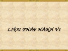 Liệu pháp hành vi