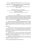 BÁO CÁO " THIẾT KẾ VÀ THỰC HIỆN HỆ THỐNG GIÁM SÁT HÀNH TRÌNH SỬ DỤNG ĐỊNH VỊ TOÀN CẦU "