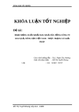 Đề tài:  HOẠT ĐỘNG XUẤT KHẨU RAU QUẢ CỦA TỔNG CÔNG TY RAU QUẢ, NÔNG SẢN VIỆT NAM - THỰC TRẠNG VÀ GIẢI PHÁP 