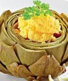 Atiso xào trứng nhão