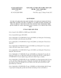 Quyết định số 36/2012/QĐ-UBND