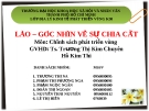Đề tài: LÀO – GÓC NHÌN VỀ SỰ CHIA CẮT