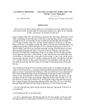 Thông báo số 340/TB-VPCP