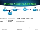 Distance Vector vs. Link State