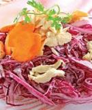 Salad bắp cải tím