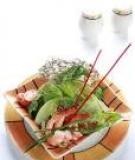 Salad Ceasar tôm