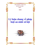 Tiểu luận:Lý luận chung về pháp luật an ninh xã hội