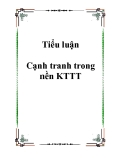 Tiểu luận: Cạnh tranh trong nền Kinh tế thị trường