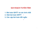 Qui hoạch tuyến tính