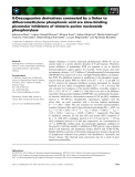 Báo cáo khoa học: 9-Deazaguanine derivatives connected by a linker to diﬂuoromethylene phosphonic acid are slow-binding picomolar inhibitors of trimeric purine nucleoside phosphorylase