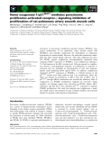 Báo cáo khoa học: Heme oxygenase-1 ⁄p21WAF1 mediates peroxisome proliferator-activated receptor-c signaling inhibition of proliferation of rat pulmonary artery smooth muscle cells