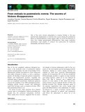 Báo cáo khoa học: From meiosis to postmeiotic events: The secrets of histone disappearance