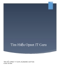 TÌM HIỂU OPNET IT GURU ACADEMIC EDITION