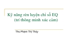 KỸ NĂNG RÈN LUYỆN CHỈ SỐ EQ (TRÍ THÔNG MINH XÚC CẢM)