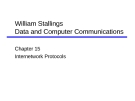 Chapter 15: Internetwork Protocols