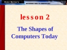 The Shapes of Computers Today