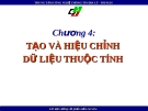 Gis đại cương - Chương 4