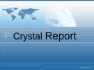 Crystal Report