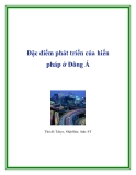 Đặc điểm phát triển hiến pháp ở Đông Á