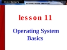 Operating System Basics