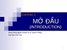 LẬP TRÌNH HƯỚNG ĐỐI TƯỢNG  C-Chương 1: Mở đầu