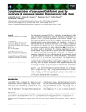 Báo cáo khoa học: Complementation of coenzyme Q-deﬁcient yeast by coenzyme Q analogues requires the isoprenoid side chain