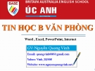 TIN HỌC B VĂN PHÒNG