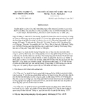 Thông báo số 5793/TB-BNN-VP 