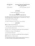 Quyết định số 1881/QĐ-CTN 