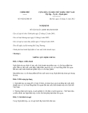Nghị định số 94/2012/NĐ-CP 
