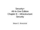 Chapter 8 – Infrastructure Security