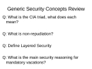 Security+ questions