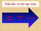 Phổ biến vũ khí  hạt nhân