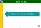 CẤU TRÚC DỮ LIỆU VÀ GIẢI THUẬT - CHƯƠNG 8: CÂY NHỊ PHÂN TÌM KIẾM  CÂN BẰNG