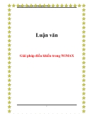  Luận văn:  Giải pháp điều khiển trong WiMAX