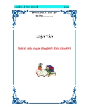  LUẬN VĂN:  Thiết kế và thi công hệ thống Kit Vi Điều Khiển 8951