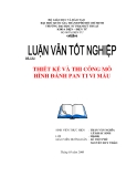 LUẬN VĂN:THIẾT KẾ VÀ THI CÔNG MÔ HÌNH ĐÁNH PAN TI VI MÀU