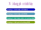 Giới thiệu về WIMAX