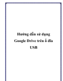 Hướng dẫn sử dụng Google Drive trên ổ đĩa USB