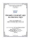TÌM HIỂU CSDL ĐA PHƯƠNG TIỆN