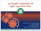 Lý thuyết automata và ngôn ngữ hình thức - Bài 3