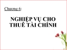 NGHIỆP VỤ CHO THUÊ TÀI CHÍNH