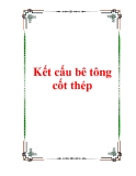 KẾT CẤU BÊ TÔNG CỐT THÉP