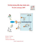 Tài liệu hướng dẫn thực hành lab 70 236 exchange 2007