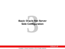 Basic Oracle Net Server Side Configuration