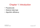 Data Structures and Algorithms - Chapter 1: Introduction