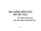 Giáo Án Ma Sát Học