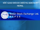 Sở giao dịch chứng khoán Nepal