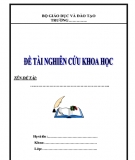 Đề tài nghiên cứu khoa học: Điều tra tình hình bệnh nhân tăng huyết áp, xây dựng mô hình chăm sóc - bảo vệ sức khỏe người cao tuổi tại cộng đồng