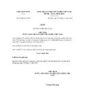 Lệnh số 24/2012/L-CTN 